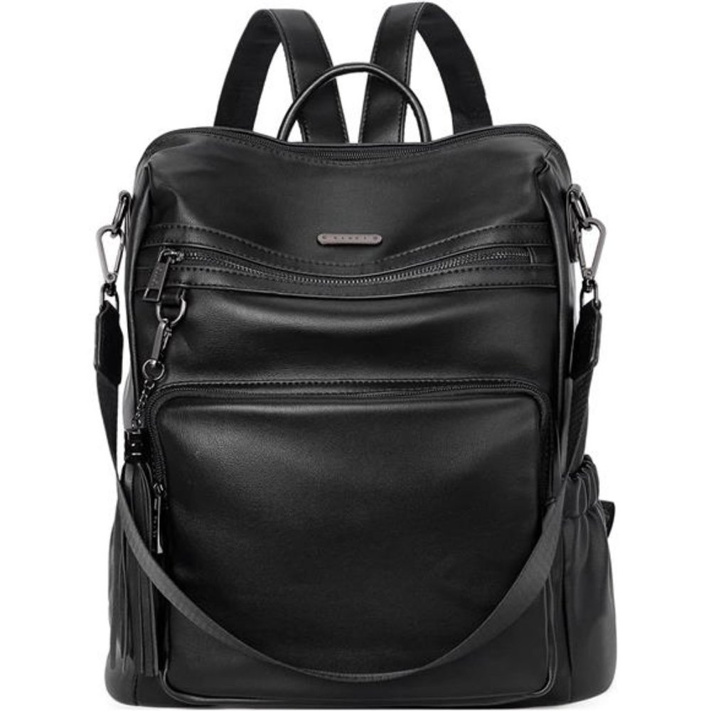 Backpack Purse for Women Leather Designer Travel Large Ladies Shoulder Bag